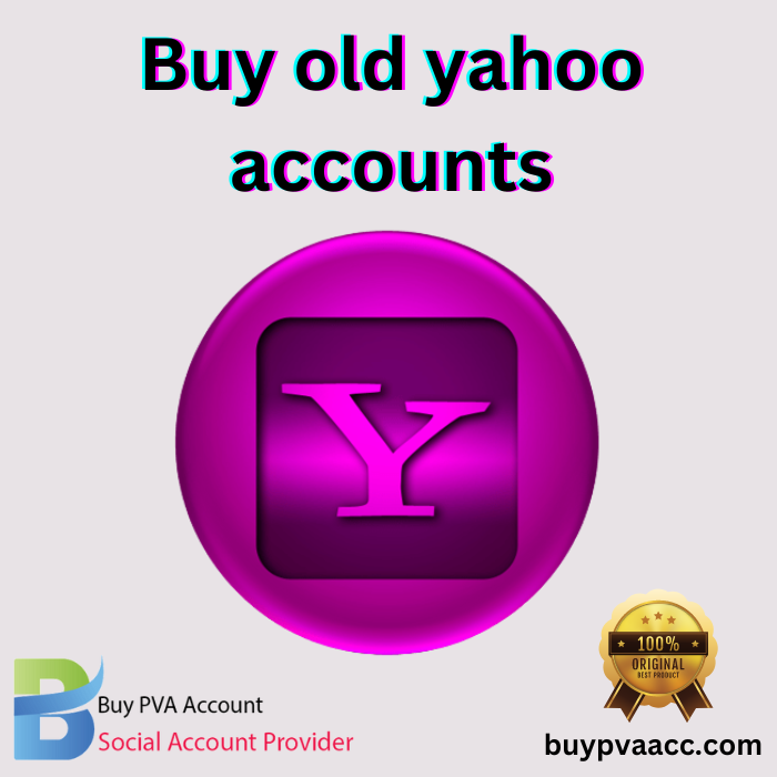 Buy old yahoo accounts